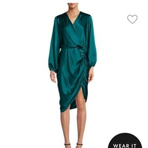 FINAL PRICE - Renee C USA Satin Blouson Dress
